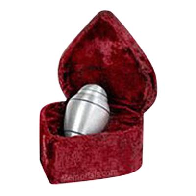 Brushed Alloy Pet Small Urn